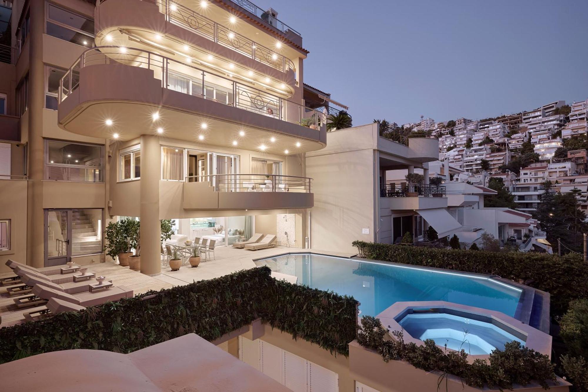 Elaia Luxury Residences Athena Bagian luar foto